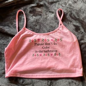 New Rave crop top